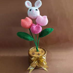 Tulipanes Crochet
